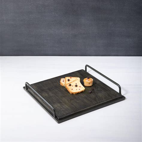 black wood tray rectangle - Ellementry – ellementry