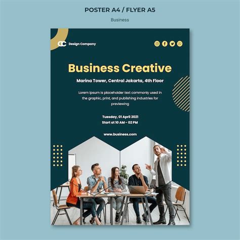 Business Poster Template 的图像结果