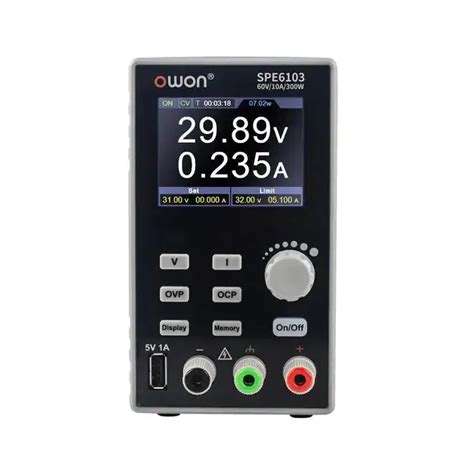 OWON SPE6103 60V 10A Programmable Lab DC Power Supply