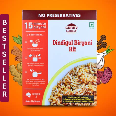 Dindigul Biryani Kit – CurryChief