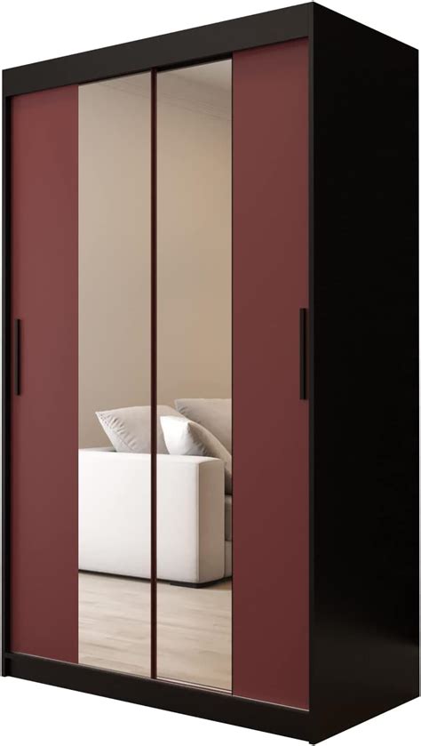 Furnilife Wardrobe with 2 Sliding Doors for Bedroom - Modern Wardrobe ...