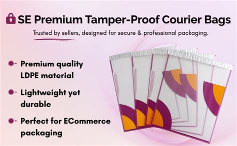 SE Packaging Transparent LDPE Polybag / Courier Bag / Shipping Bag ...