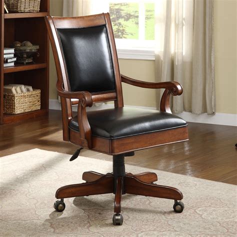 Riverside Furniture Bristol Court 24538 Caster Equipped Wooden Desk ...
