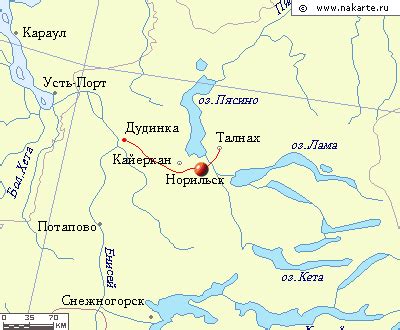 Географическое Положение Норильска - communicationresurs