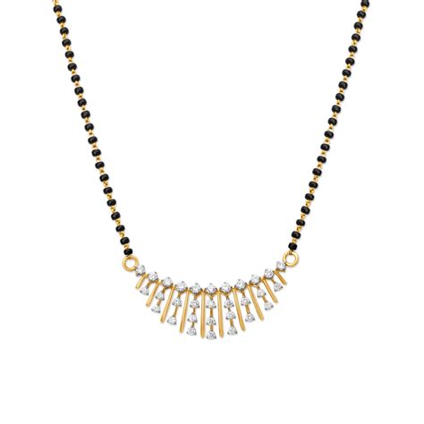 Attractive Contemporary Diamond Mangalsutra