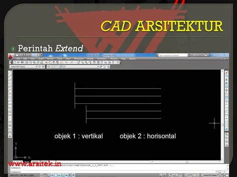 Trim Command dan Extend Command: CAD Tutorial