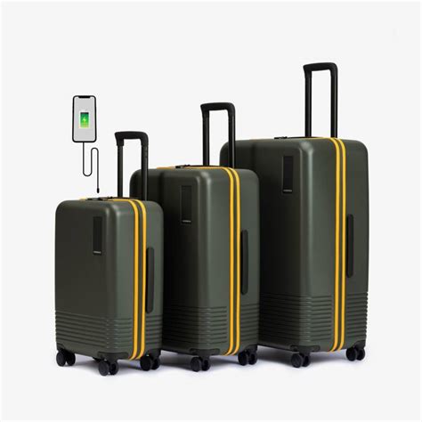 Mokobara Set of 3 Luggage Cabin & Check-in Set - 31 inch Forest Sunray ...