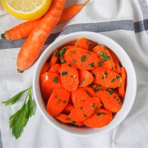 Vichy carrots (French glazed carrots) - Caroline's Cooking