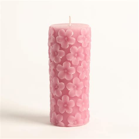 Buy Moksha Decor Lavender Scented Pillar Candle from Home Centre at ...