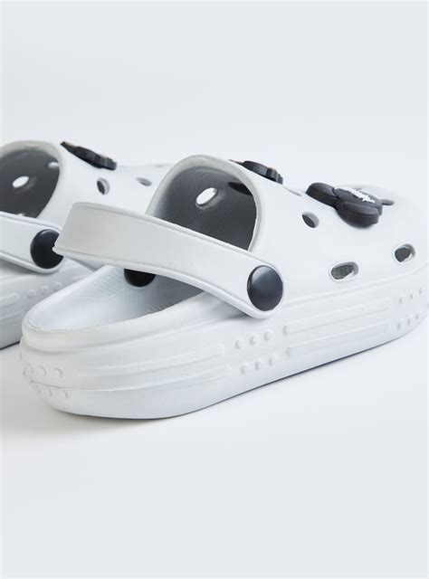 Buy Boys Mickey Print Solid Clogs with Charms Online at just Rs. 499.0 ...