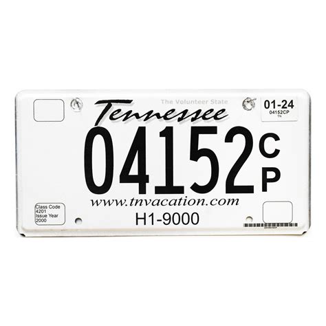 2024 Tennessee Truck #04152 | Best Old License Plates