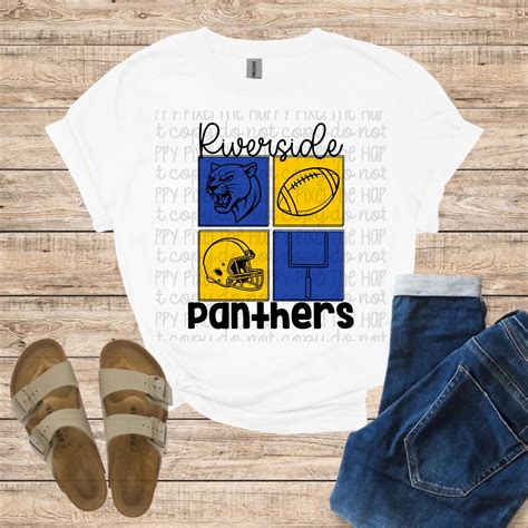 Riverside Panthers PNG | Hand-drawn Mascot Clipart (digital Download ...