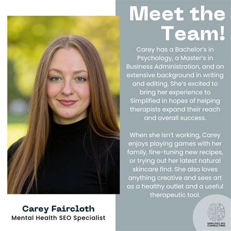 Meet Carey, the newest member of the Simplified team! Carey brings a ...