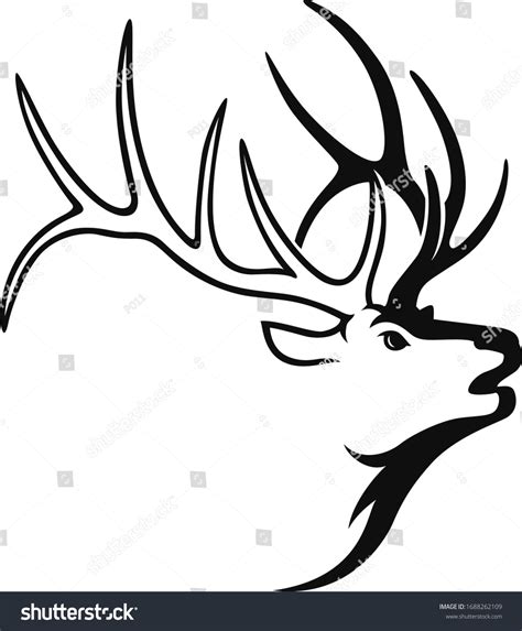 Elk Head Clip Art