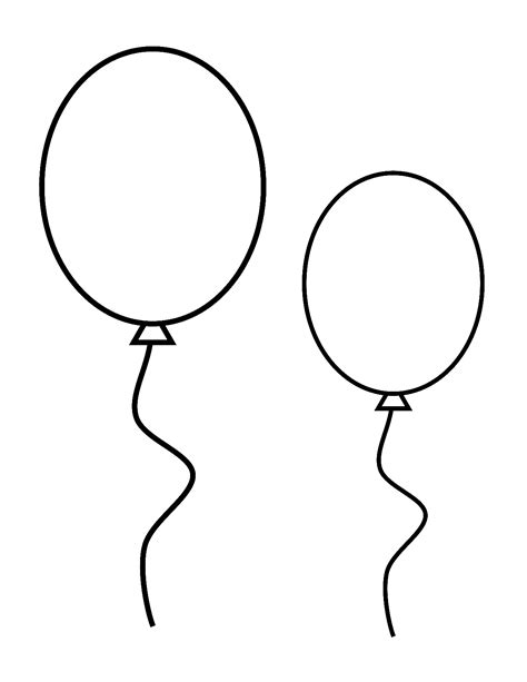 Balloon Stencils Free Printable FREE* Balloon Stencils Cutting File