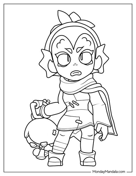 25 Brawl Stars Coloring Pages (Free PDF Printables)