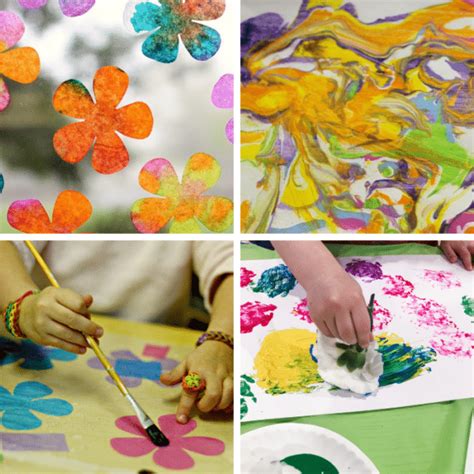 Image result for Spring Process Art for Kids