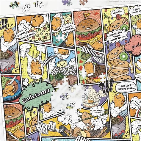 Buy Gudetama “Amazing Egg-Ventures” 1000 Piece Jigsaw Puzzle ...