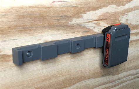 Buy Battery Holder for 4x Black & Decker Batteries | 20V Battery Holder ...