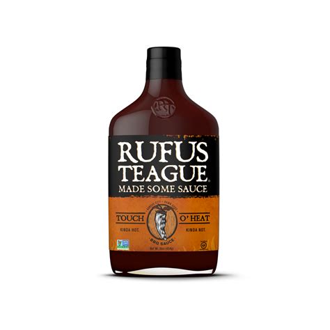 Rufus Teague Touch o' Heat BBQ Sauce | Bradshaws