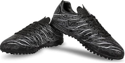 Nivia Carbonite 6.0 Turf Shoes for Men Rubber Studs with PVC Synthetic ...