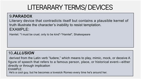 Paradox Literary Device