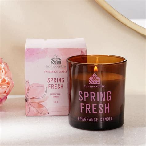 Buy Enchanted Spring Fresh Scented Jar Candle from Home Centre at just ...