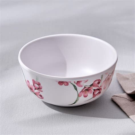 Buy Spinel Set of 4 Melamine Printed Katori - 220ml from Home Centre at ...