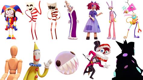 Digital Circus Characters 的图像结果