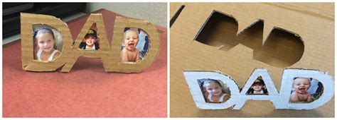 DIY Father's Day Picture Frame - Moving Insider