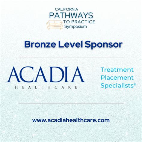 California Pathways to Practice Symposium on LinkedIn: Thank you Acadia ...