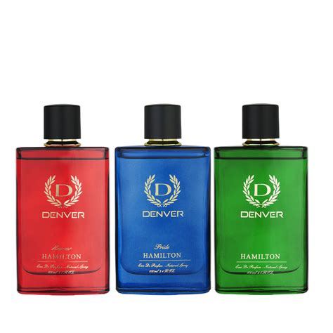 Denver Perfume Trio: Honour, Pride & Hamilton 100ml Set | Denver For ...