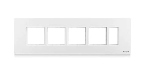 1 Module White Front Plate | Wall & Floor Plates | Plates, Frames ...