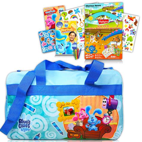 Buy Blue's Clues Duffle Bag Set For Boys, Kids ~ 3 Pc Bundle With Blue ...