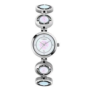 Timex Women Brass Fria Analog Pink Dial Watch-Twel12200T, Band Color ...