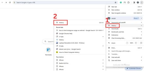 Image result for History On My Computer