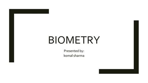 Image result for Understanding Biometry
