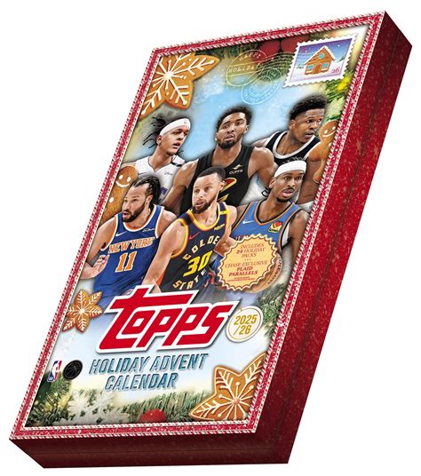 2025-26 Topps Holiday Basketball Checklist, Set Details, Boxes