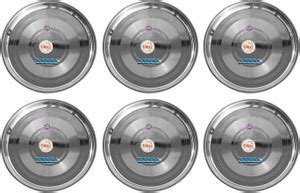 ishika Heavy Gauge Stainless Steel Dinner Serving Plates/Thaali (12 ...