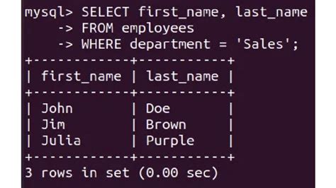 Image result for Short Video of SQL Select