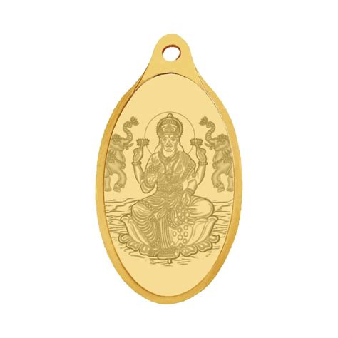 WHP Jewellers 24kt (999) 1 gram Goddess Lakshmi Yellow Gold Lakshmi ...