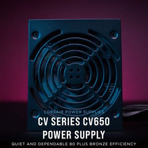 Buy Corsair CV650 80 PLUS Bronze Non-Modular Power Supply
