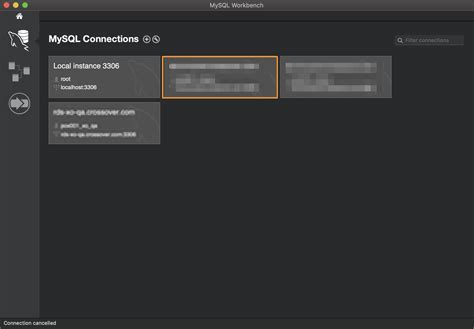 MySQL Workbench Localhost Connection 的图像结果