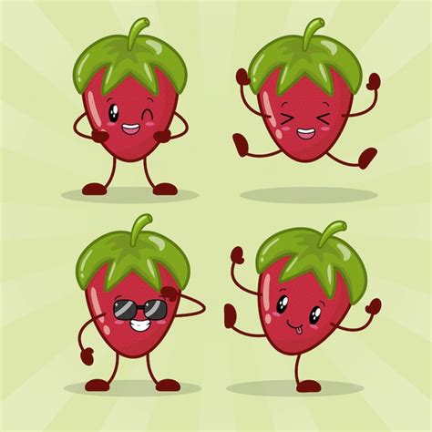 Strawberry clipart Vectors - Download Free High-Quality Vectors from ...
