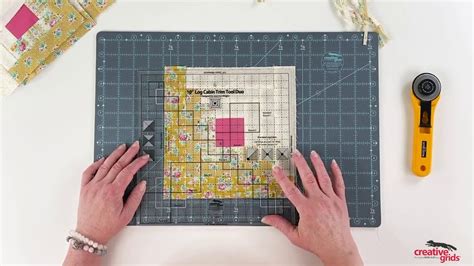 Creative Grid 10 Log Cabin Tutorial 的图像结果