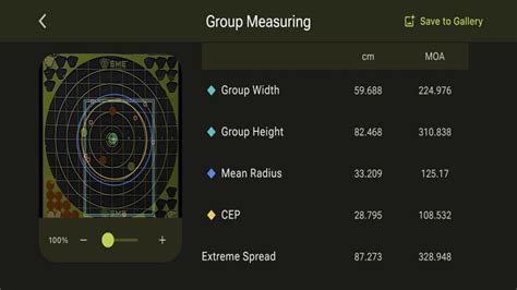 Bullseye Target Manager App 的图像结果