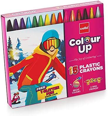 Cello ColourUp Hobby Bag | Colour Set for Kids with Crayons, Colour ...