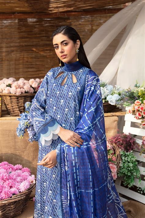 Ayzel Summer Dream Lawn Collection – Lazuli – YourLibaas
