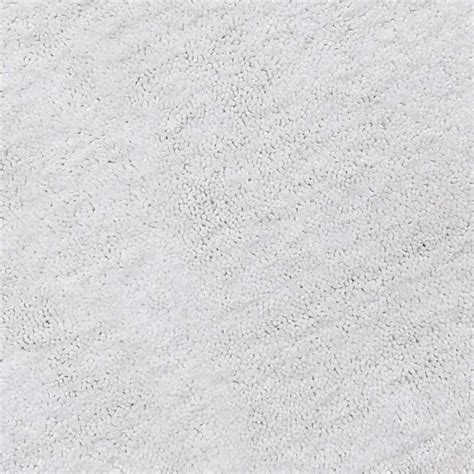 Essential Cut Pile White Bath Rug, 17x24