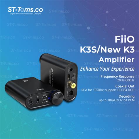 Promo FiiO K3S / NEWK3 Amplifier Headphone Amps Portable High ...